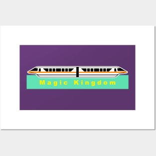 Monorail Sign - MK Posters and Art